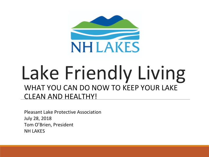lake friendly living