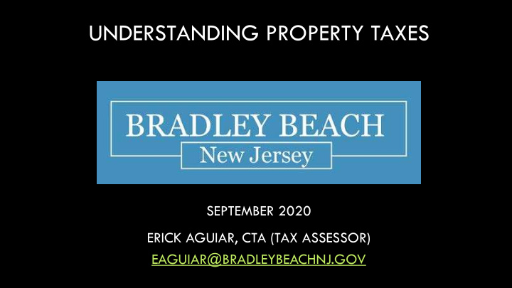understanding property taxes
