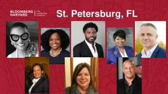 St. Petersburg, FL  Welcome to St. Petersburg!  Background  The current site of Tropicana Field was