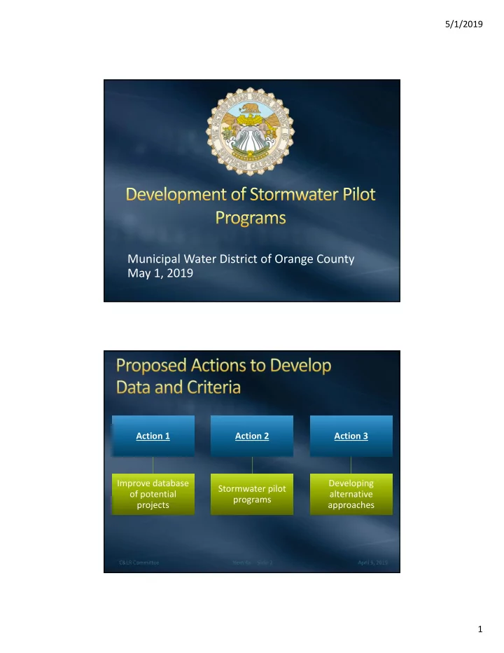 municipal water district of orange county may 1 2019