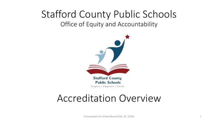 stafford county public schools