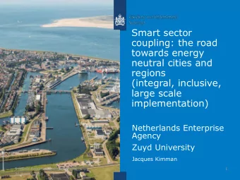 neutral cities and  regions  (integral, inclusive,  large scale  implementation)  Netherlands