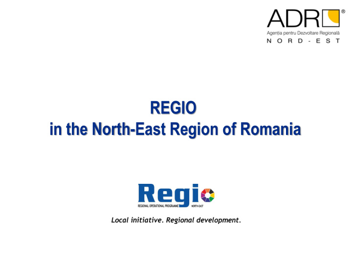 in the north east region of romania strategic objective