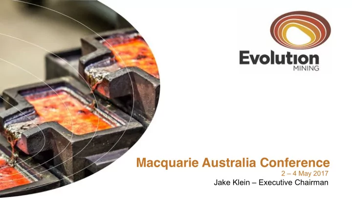 macquarie australia conference