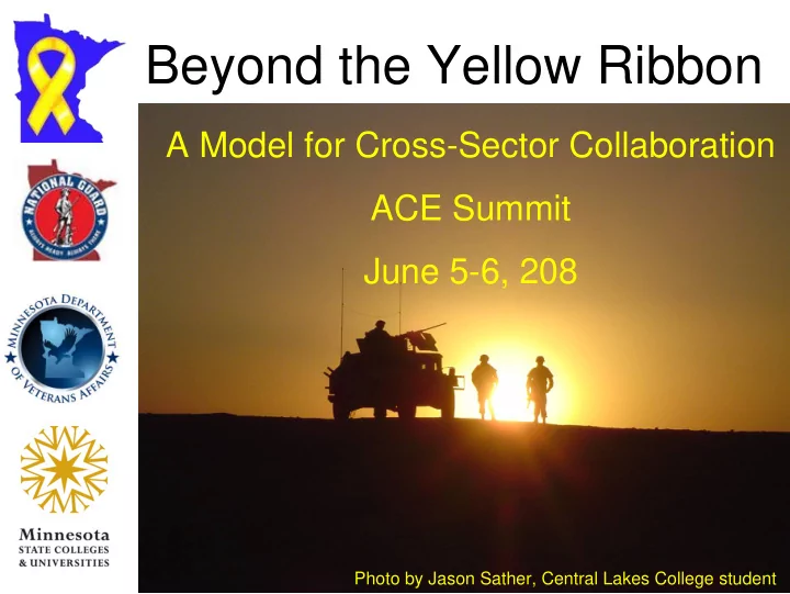beyond the yellow ribbon