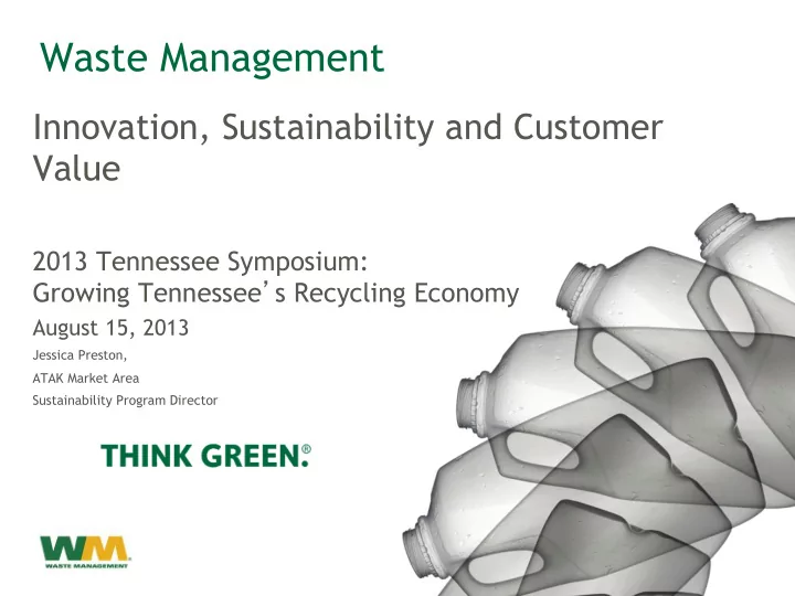 waste management