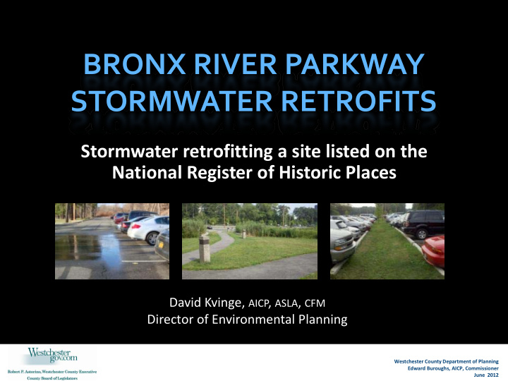 bronx river parkway stormwater retrofits