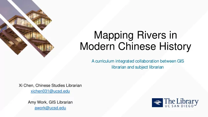 mapping rivers in modern chinese history