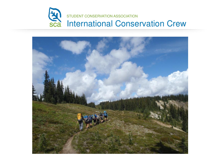 international conservation crew