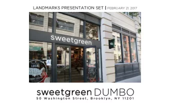 DUMBO  5 0  W a s h i n g t o n  S t r e e t ,  B r o o k l y n ,  N Y  1 1 2 0 1  50 WASHINGTON ST