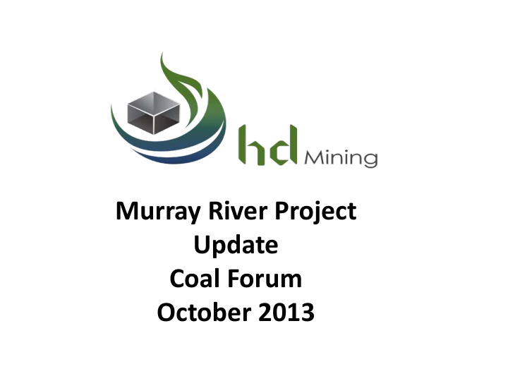 murray river project