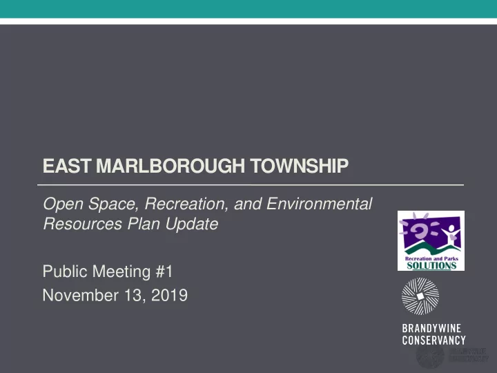 east marlborough township