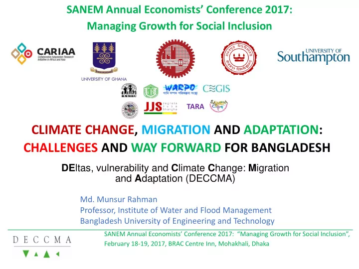 climate change migration and adaptation challenges and