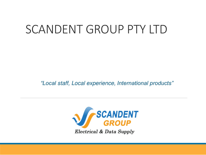 scandent group pty ltd
