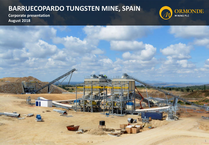 barruecopardo tungsten mine spain