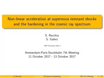 Non-linear acceleration at supernova remnant shocks  and the hardening in the cosmic ray spectrum