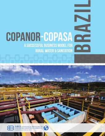 BRAZIL  COPANOR-COPASA  A SUCCESSFUL BUSINESS MODEL FOR  RURAL WATER &amp; SANITATION  MINAS GERAIS