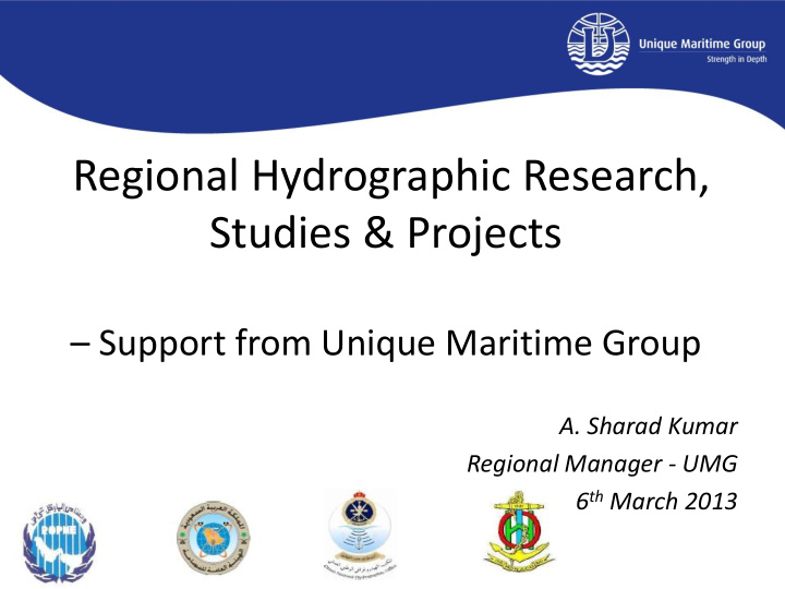 regional hydrographic research studies projects
