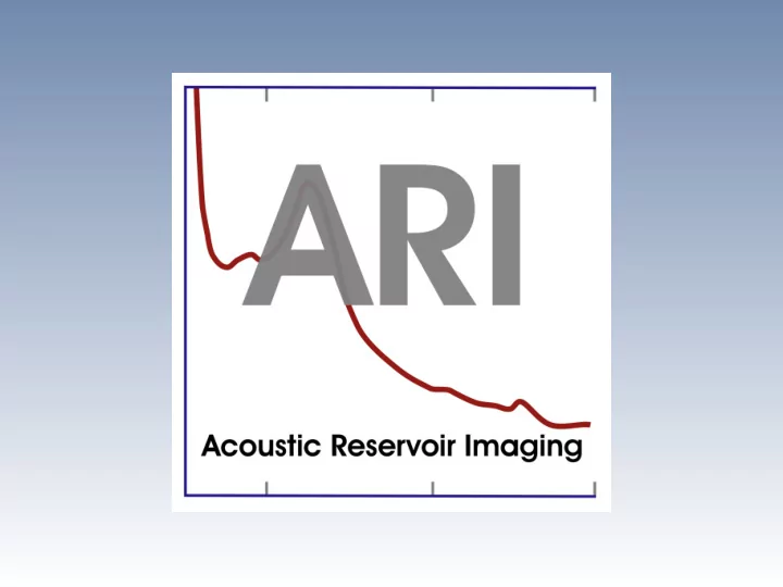 background and involvement in passive seismic passive