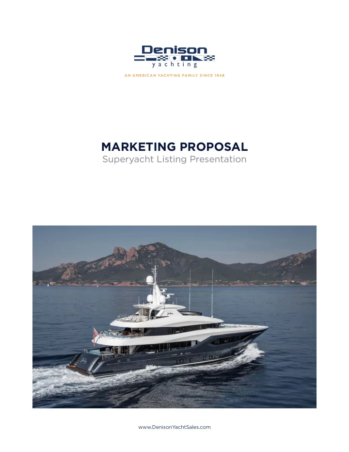 marketing proposal