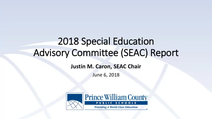 2018 2018 s spec ecial educati tion adviso sory c