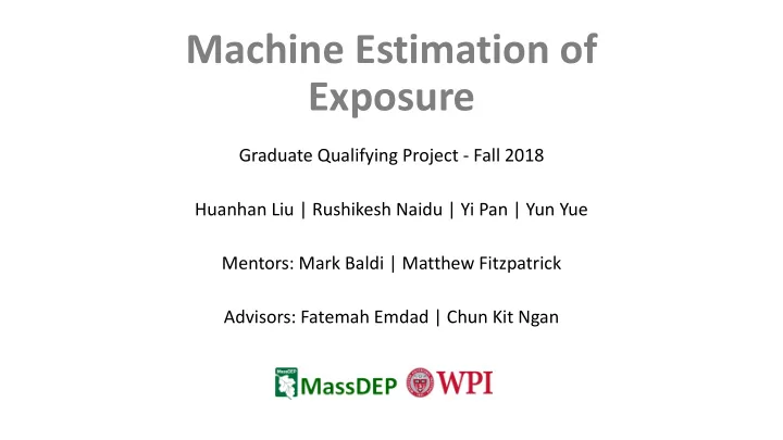 exposure