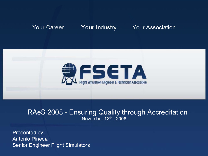 raes 2008 ensuring quality through accreditation