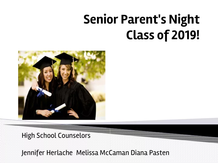 senior parent s night class of 2019