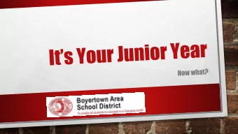 Your Counselor Assignment  Individual appointments can be scheduled with your school counselor  by