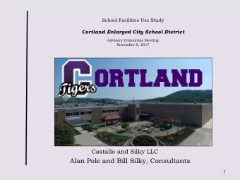 Alan Pole and Bill Silky, Consultants  1  Purpose of the Study  &quot;What options exist to arrange