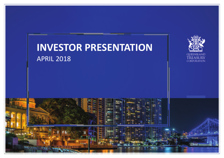 investor presentation