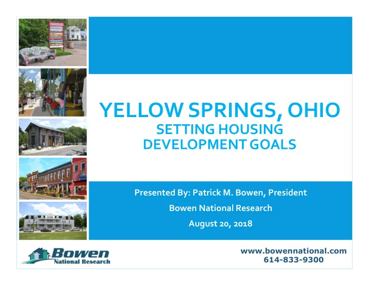 yellow springs ohio