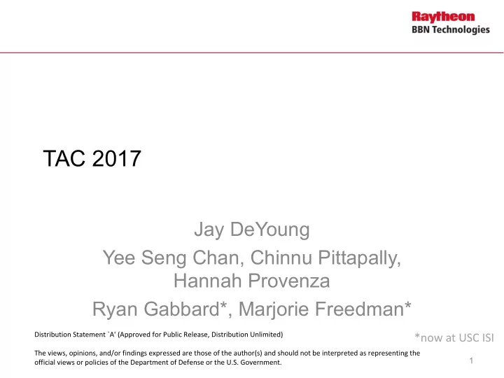 tac 2017