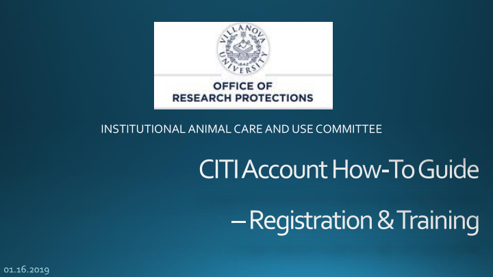 institutional animal care and use committee http