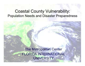 c  i  e  n  c  e  H  u  r  r  i  c  a  n  e  s  a  n  d  S  o  c  i  a  l  S  R  e  s  e  a  r  c