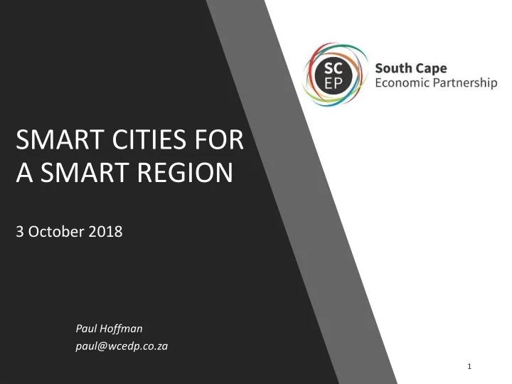 a smart region