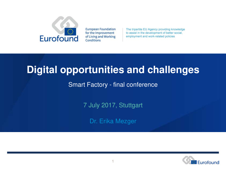 digital opportunities and challenges