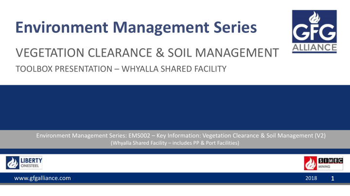 environment management series