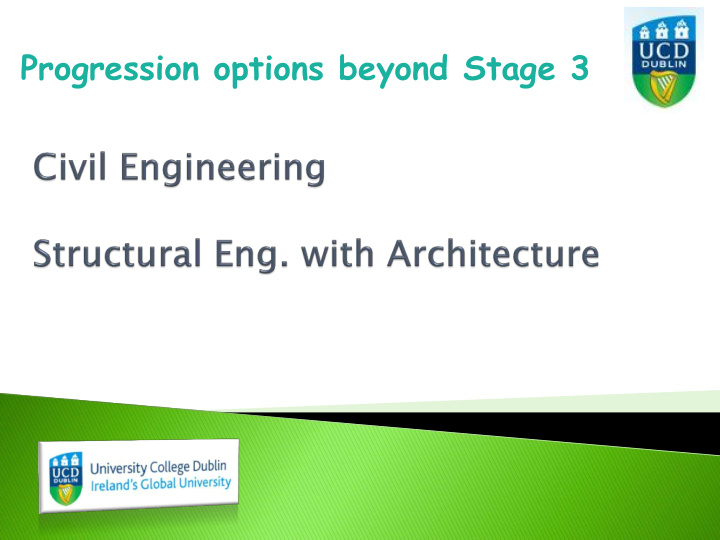 progression options beyond stage 3 civil ci