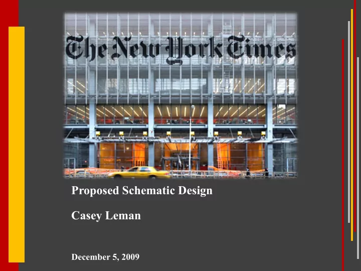 proposed schematic design casey leman