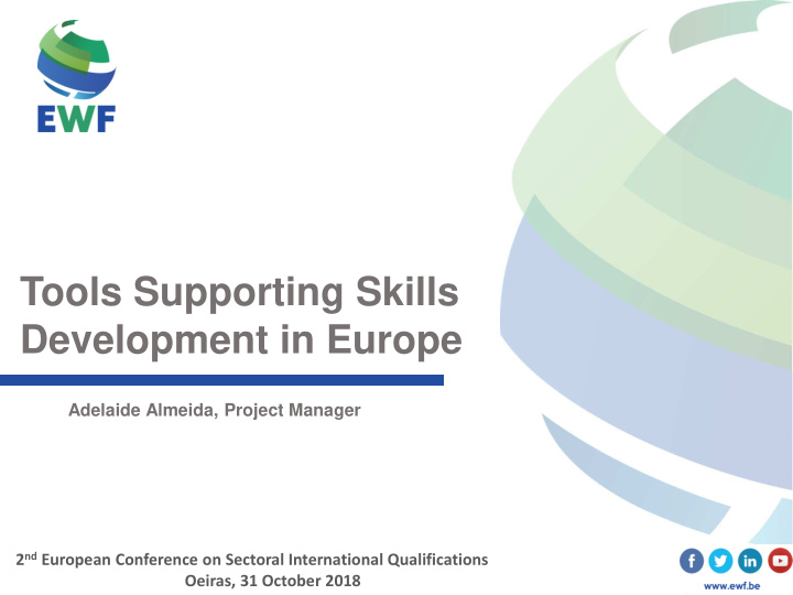 tools supporting skills development in europe