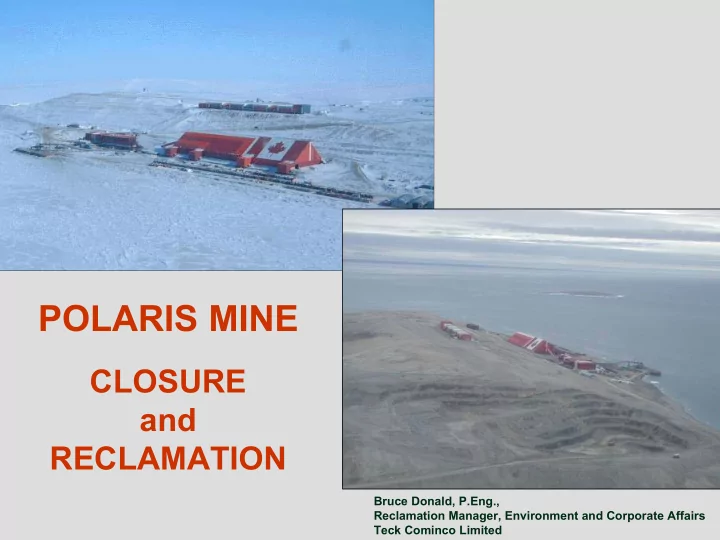 polaris mine