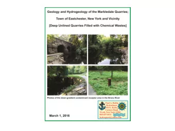 Water and contaminant flow in  conduits is far more rapid than that in fractures.