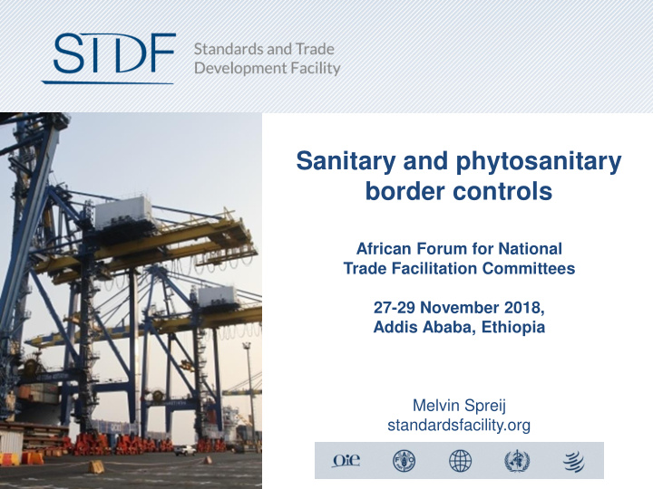 sanitary and phytosanitary