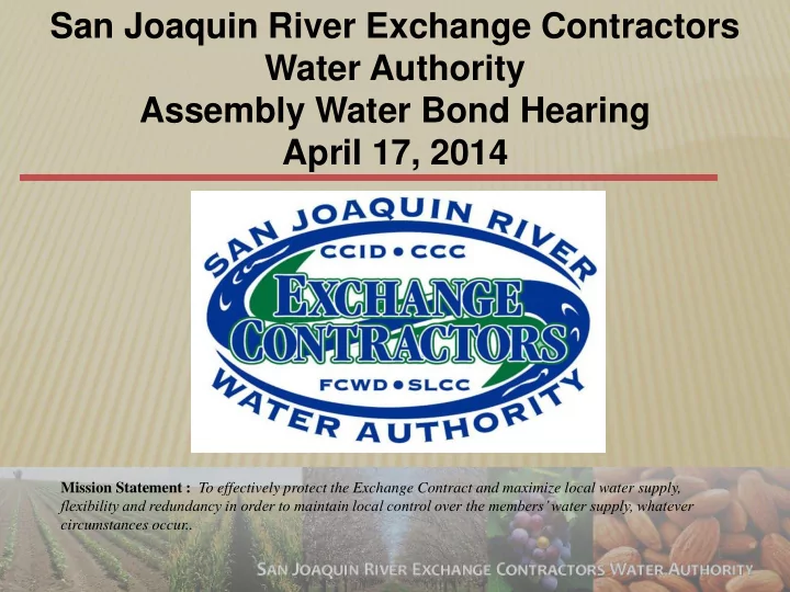 water authority