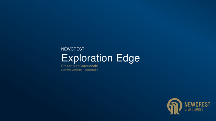 exploration edge