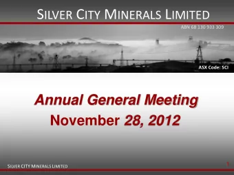 Competent Person  Information in this document that relates to Exploration Results, Mineral