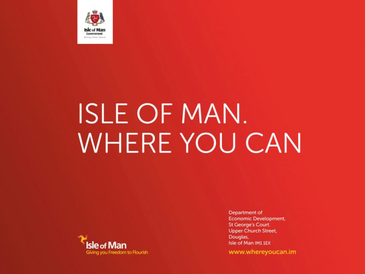 2 nd offshore licensing round of the isle of man