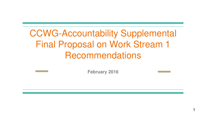 ccwg accountability supplemental