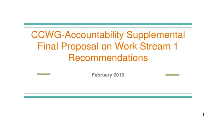 ccwg accountability supplemental